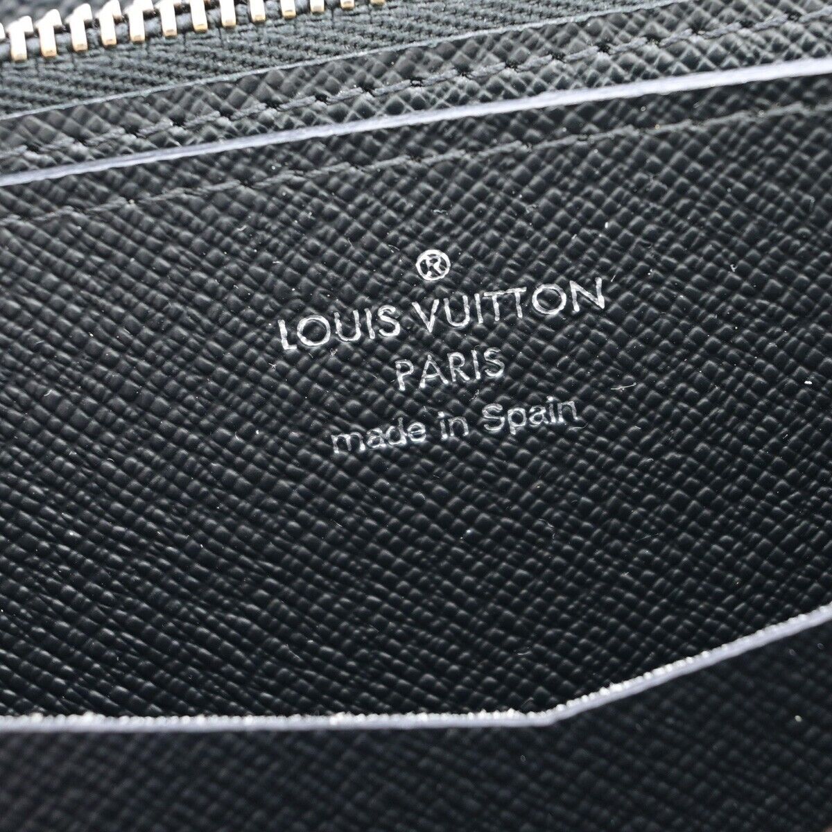 LOUIS VUITTON Zippy XL Long Bifold Wallet Monogram Eclipse BK M61698 93EA986