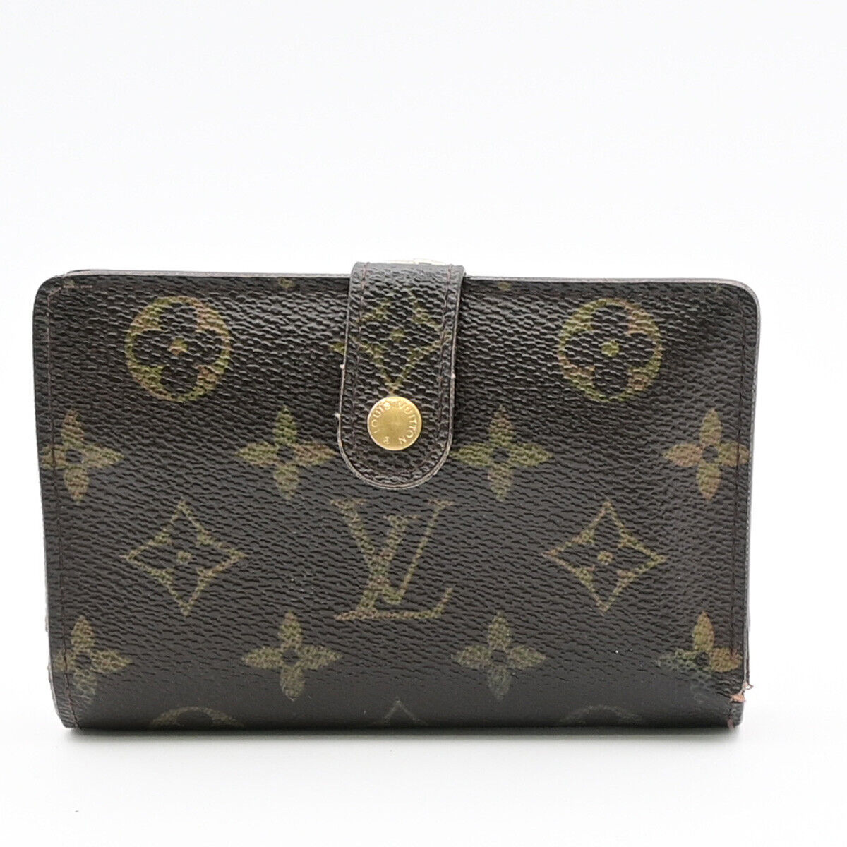 LOUIS VUITTON Porte Monnaie Viennois Bifold Wallet Monogram Brown M61663 01YE809