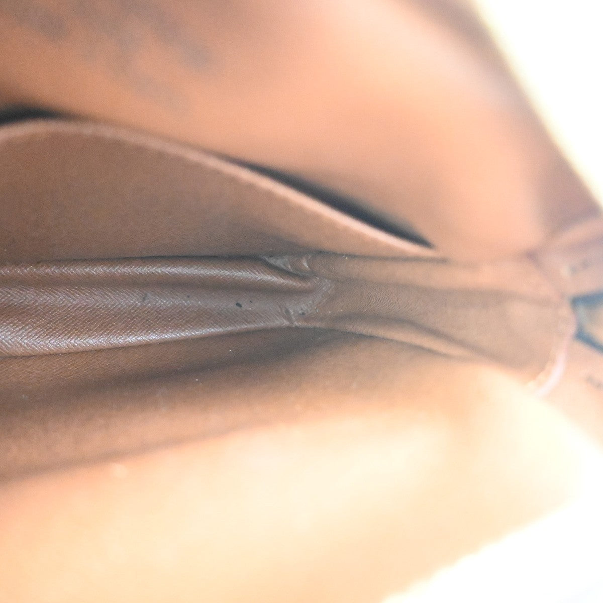 LOUIS VUITTON Amazon Shoulder Bag Monogram Leather Brown M45236 80TA039