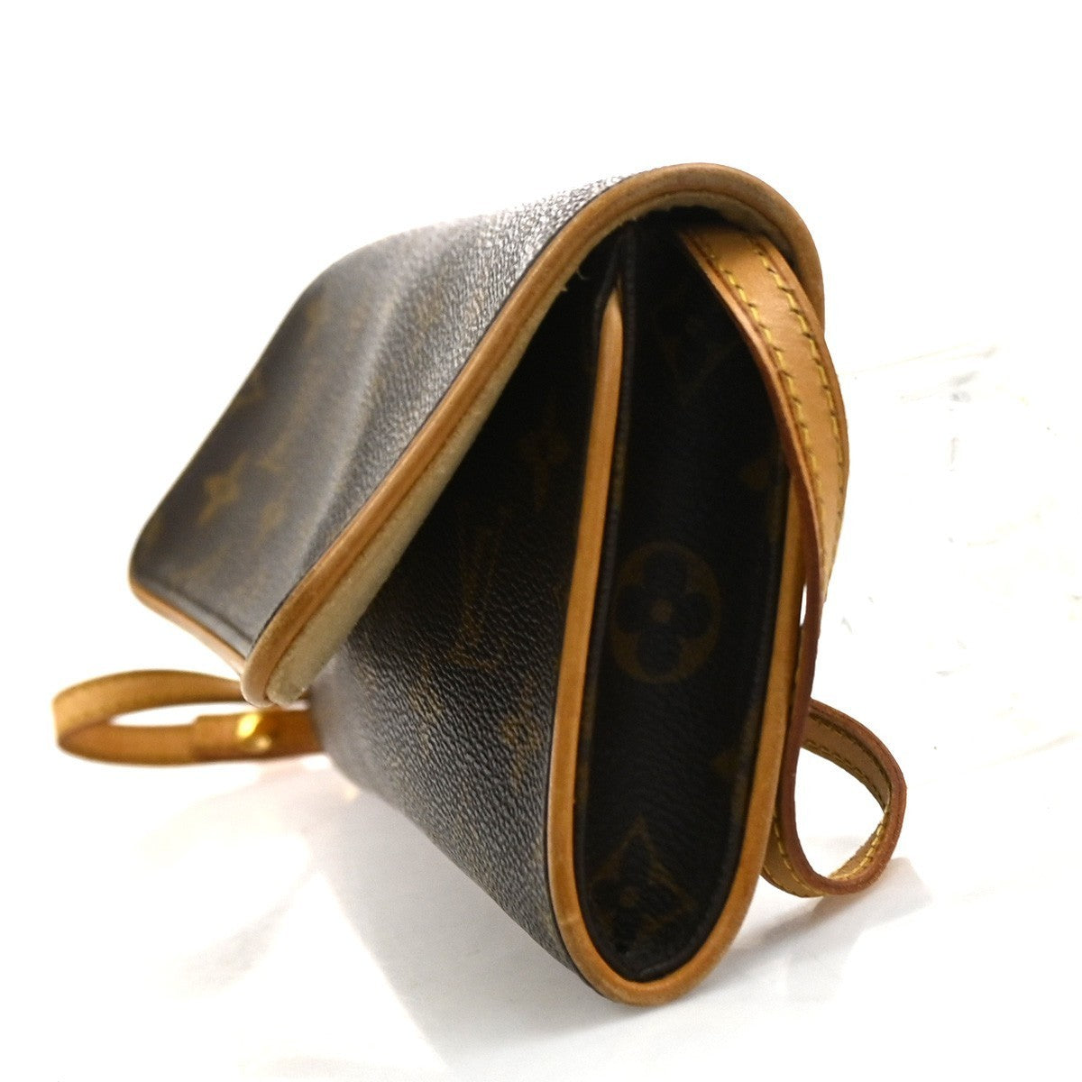 LOUIS VUITTON Pochette Twin GM 2Way Shoulder Bag Monogram Brown M51852 89TA604