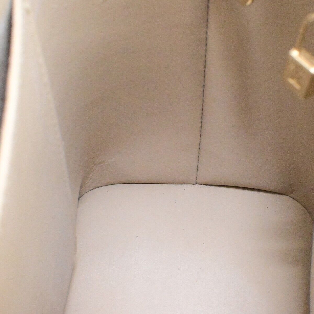 LOUIS VUITTON Houston Shoulder Bag Monogram Vernis Leather Beige M91004 33FB240