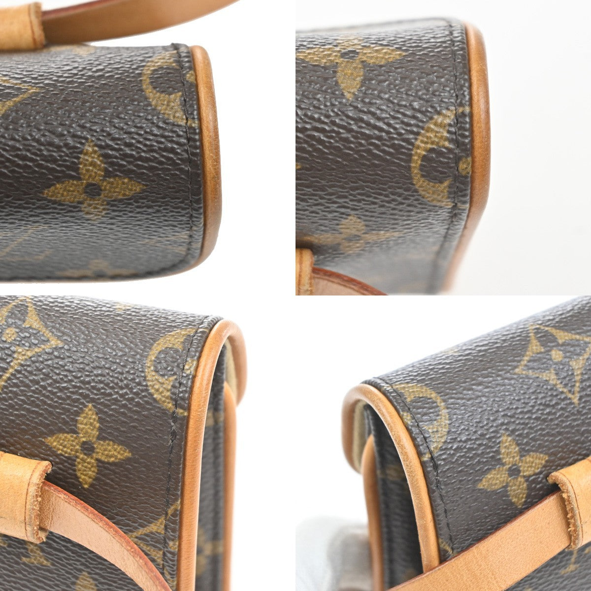 LOUIS VUITTON Pochette Florentine Bum Bag #XS Monogram Leather BN M51855 88MA516
