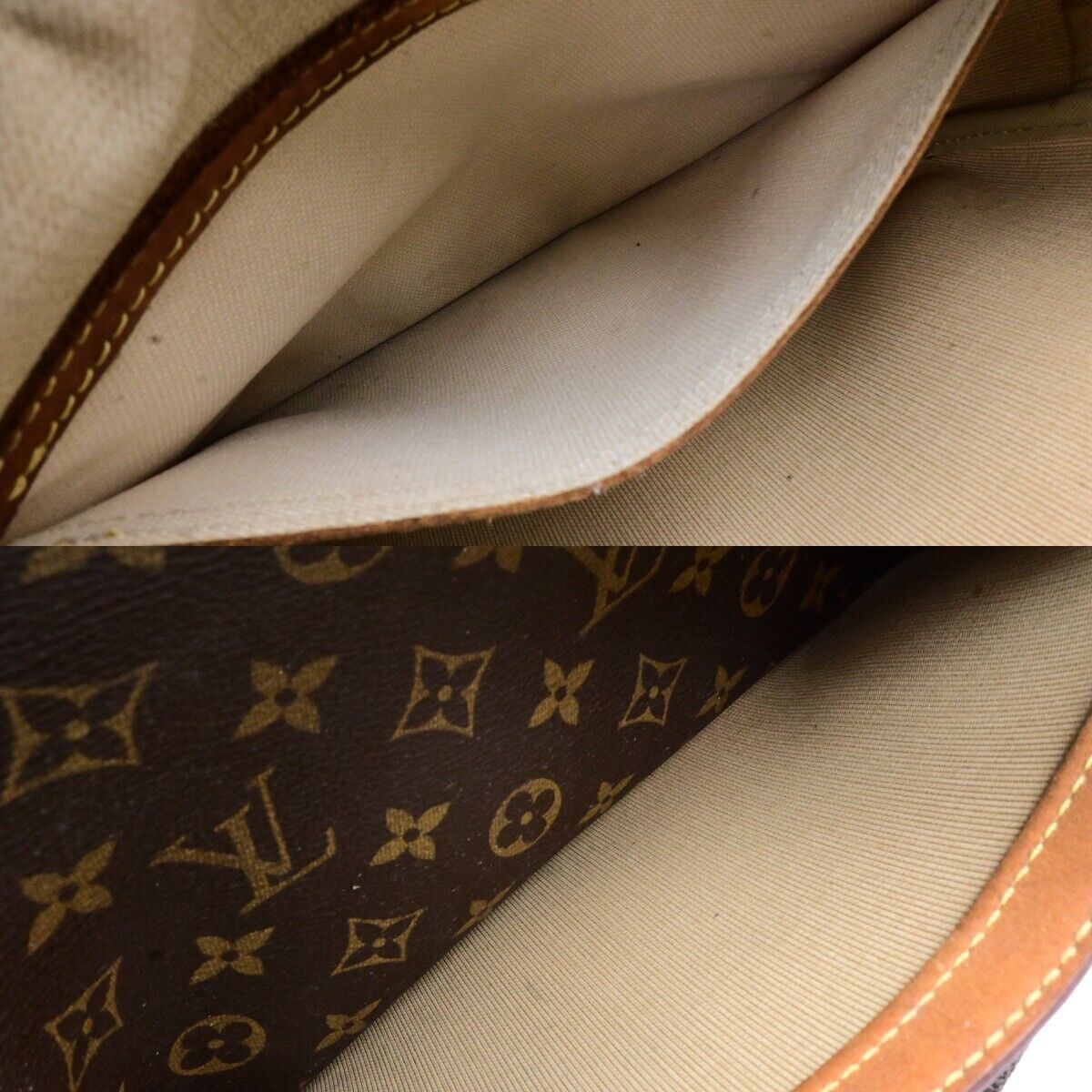 LOUIS VUITTON Reporter PM Crossbody Shoulder Bag Monogram Leather M45254 61ED309