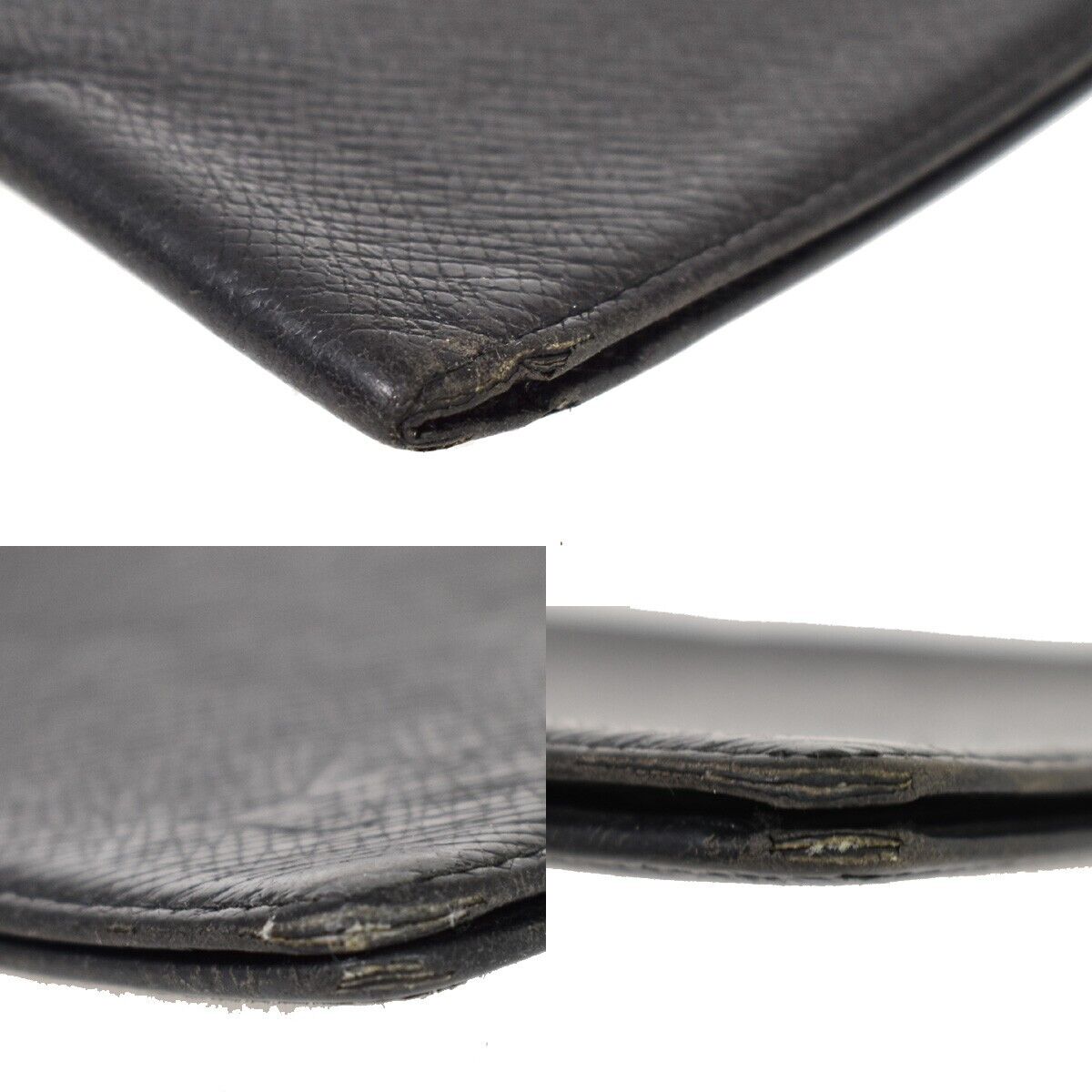 LOUIS VUITTON 5 Set Long Wallet Purse Monogram Matte Taiga Leather Brown 61GA567