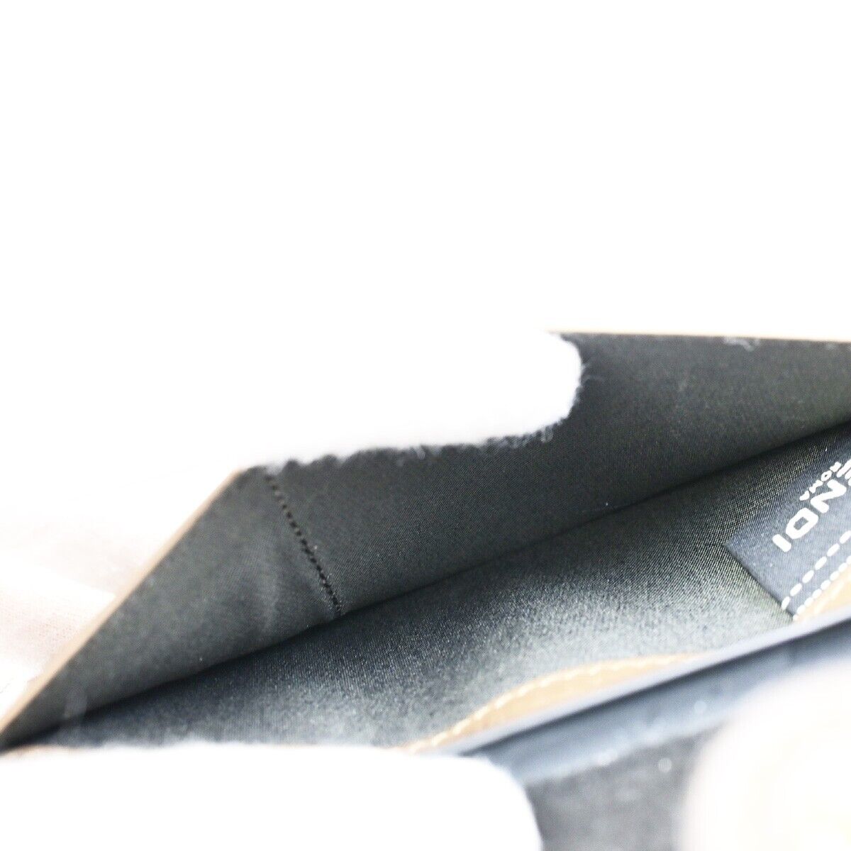 FENDI Logo Zucca Pattern Phone Case iPhone 11 Pro Leather Brown Italy 09SJ441