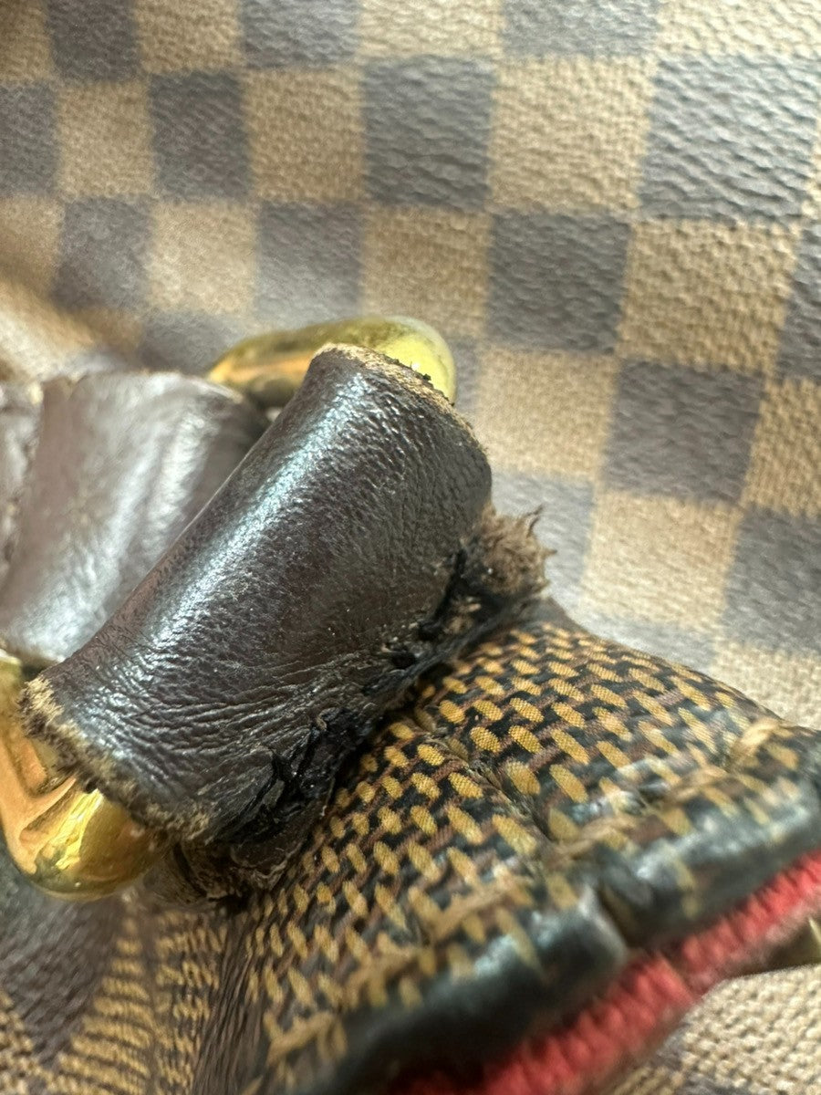 LOUIS VUITTON Bloomsbury PM Shoulder Bag Damier Leather Brown N42251 86CA932