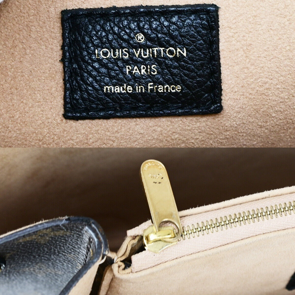 LOUIS VUITTON Flandrin 2Way Hand Bag Monogram Leather BN Black M41595 689RK211