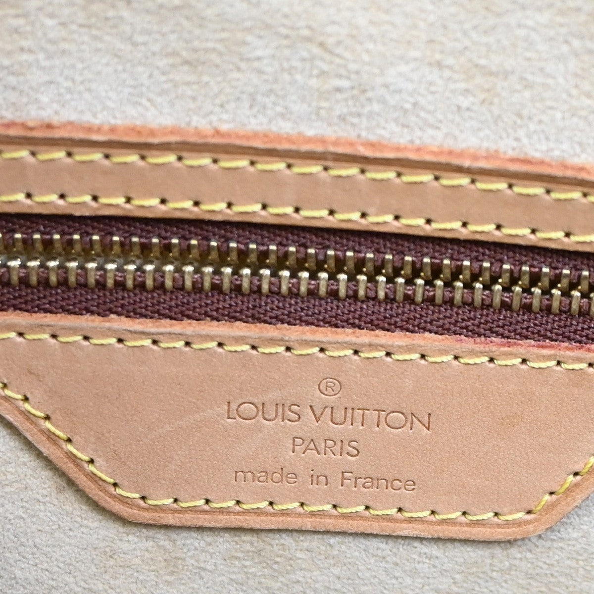 LOUIS VUITTON BABYLONE Shoulder Bag Monogram Leather Brown France M51102 74ZA031