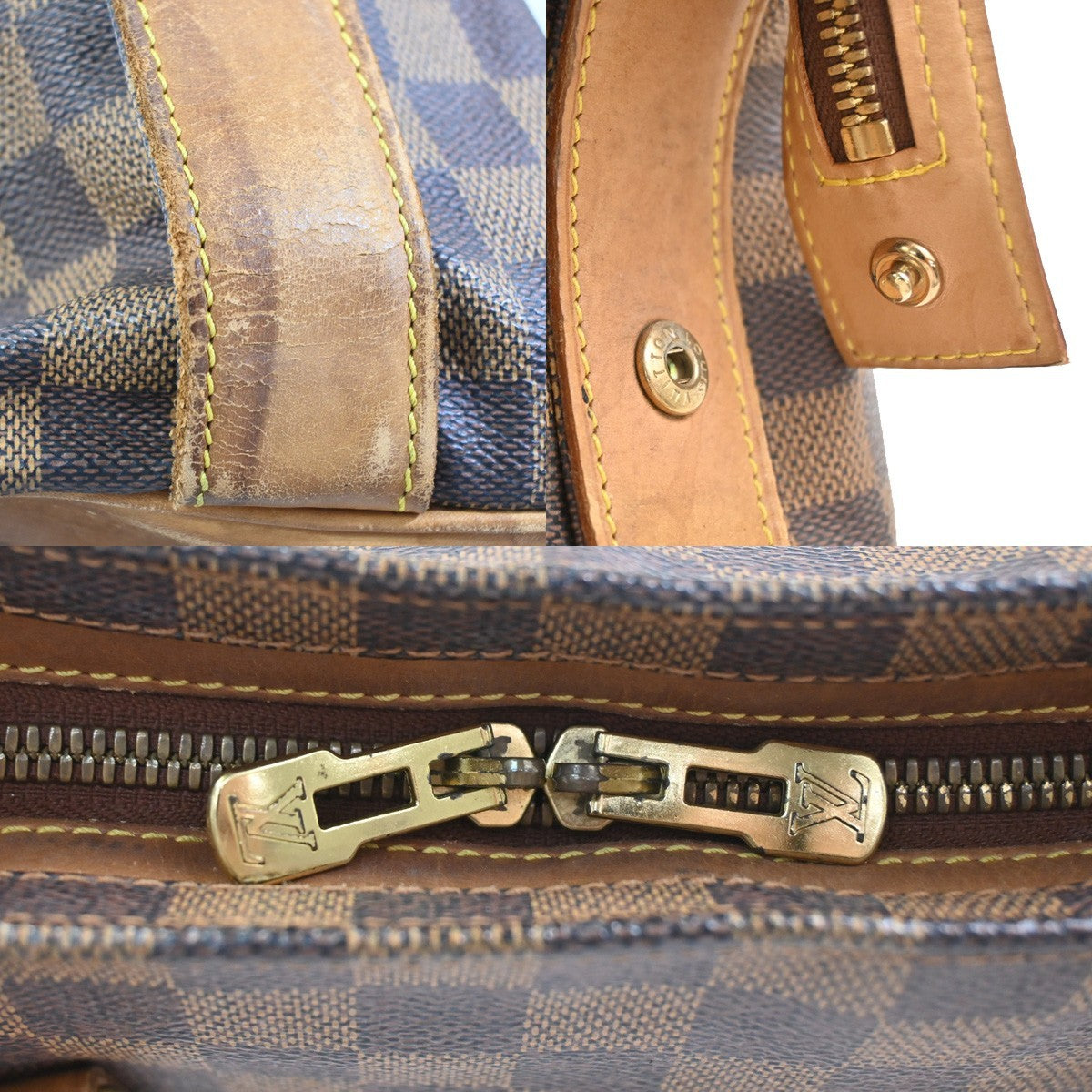 LOUIS VUITTON Columbine Shoulder Bag Damier Ebene Leather N99037 Edition 85CA825
