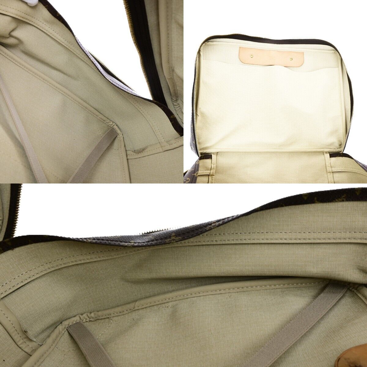 LOUIS VUITTON Sirius 45 Travel Hand Bag Monogram Leather Brown M41408 78YG609