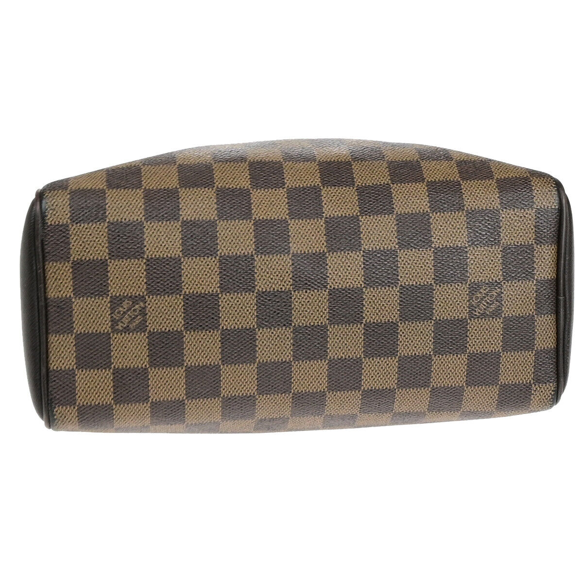 LOUIS VUITTON Brera Hand Bag Damier Ebene Leather Brown France N51150 73YF896