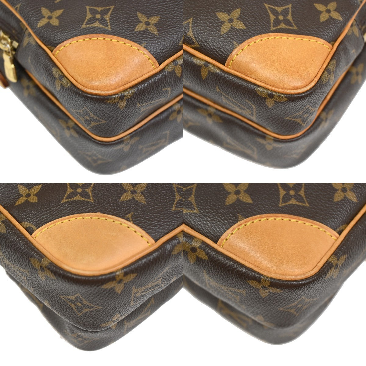 LOUIS VUITTON Amazon Crossbody Shoulder Bag Monogram Leather BN M45236 12ZA269