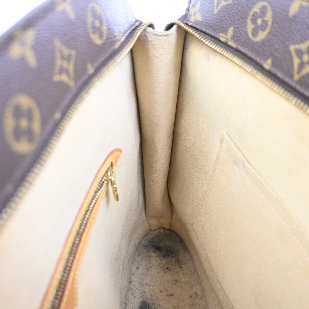 LOUIS VUITTON BABYLONE Shoulder Bag Monogram Leather Brown France M51102 83KC699