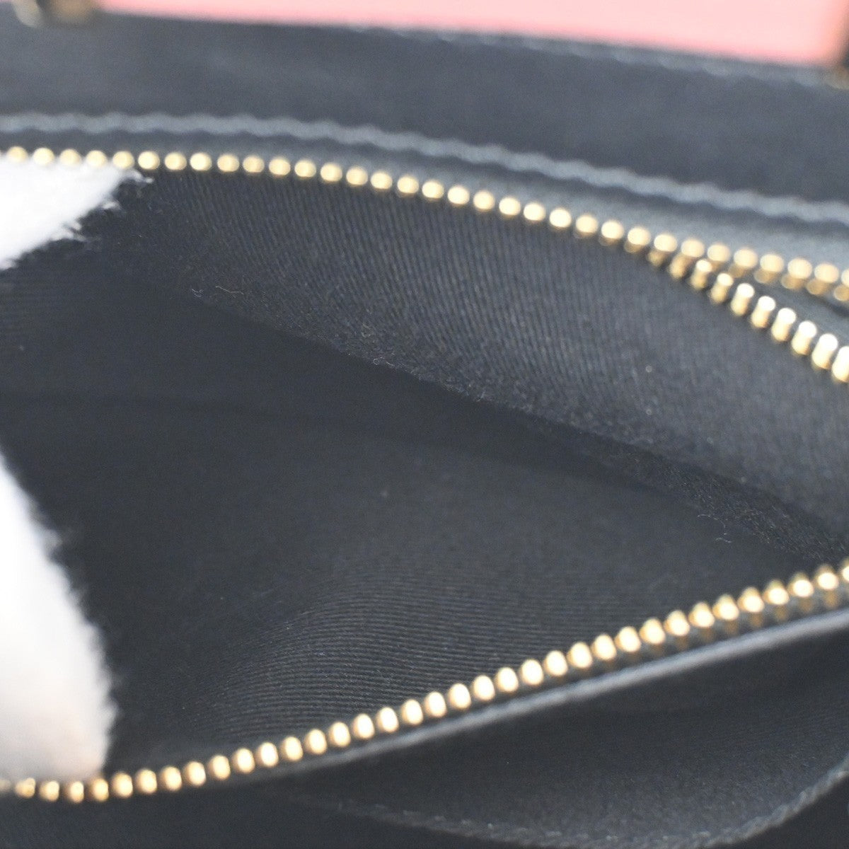 CHLOE Alice 2Way Shoulder Hand bag Leather Black Pink GHW Italy 35TA464