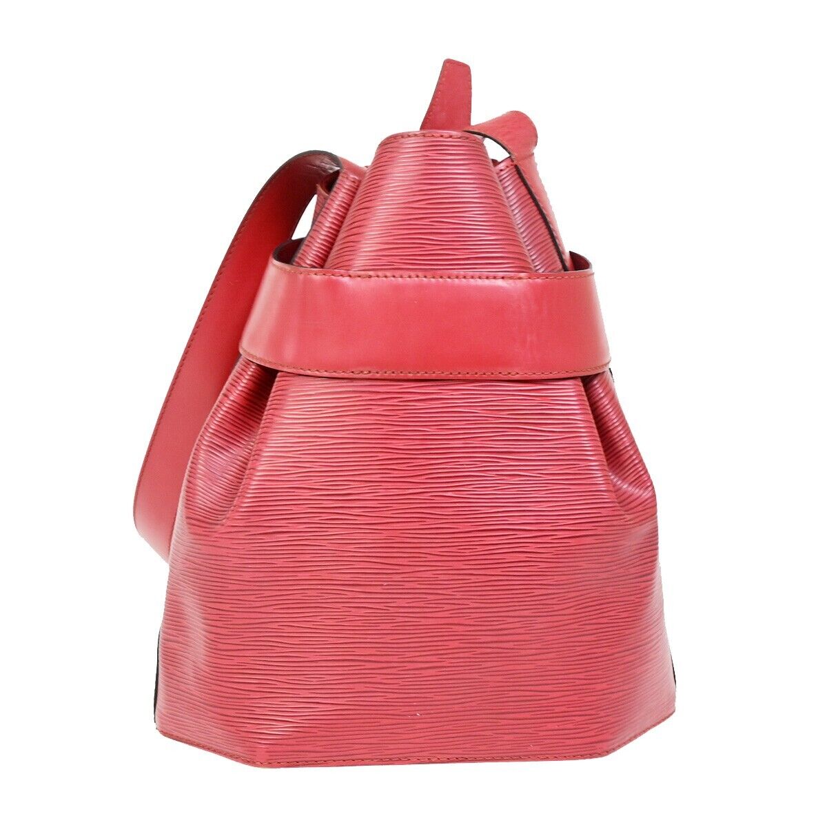 LOUIS VUITTON LV Sac De Paul PM Shoulder Bag Epi Leather Red M80197 37FA628