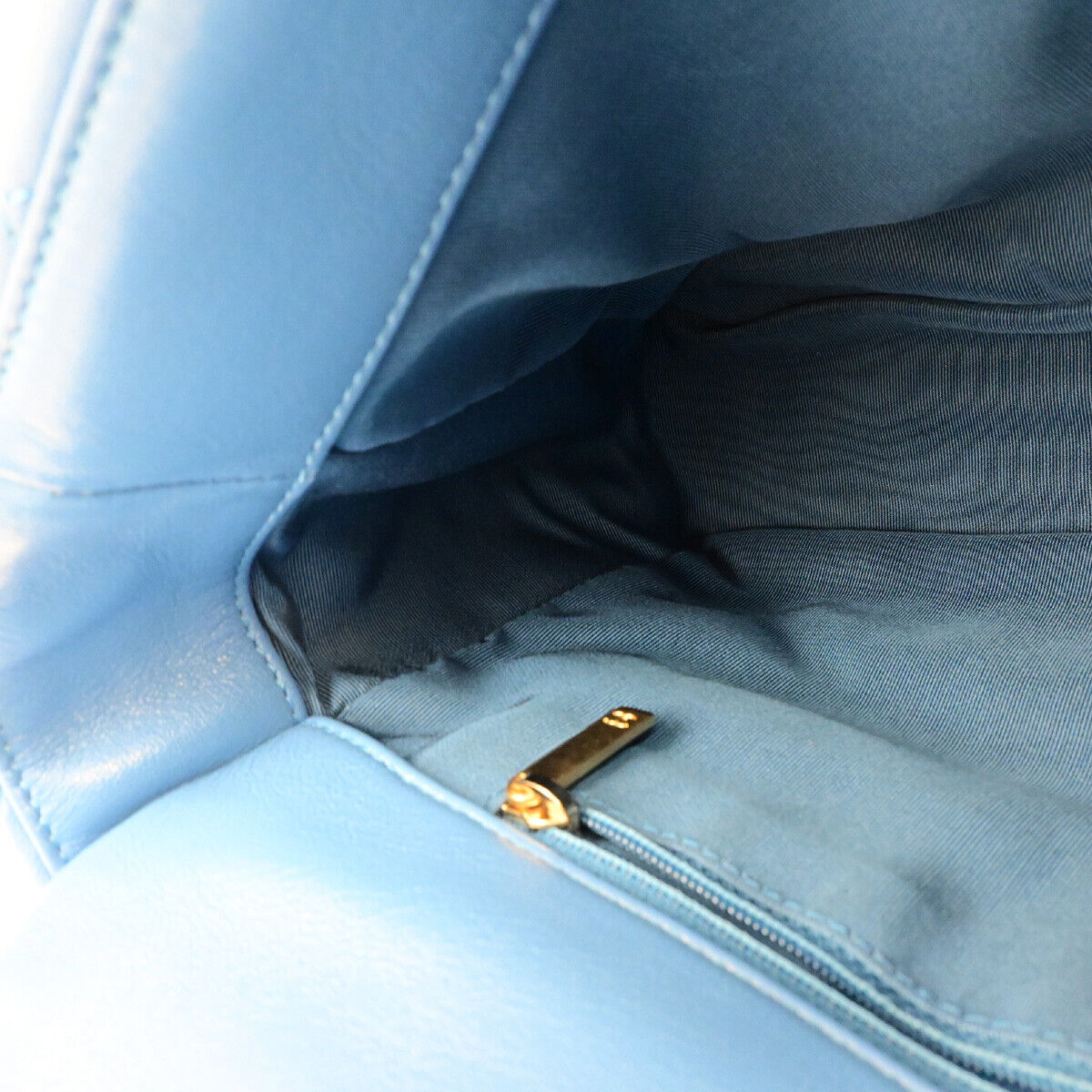 CHANEL 19 CC Logo Matelasse Chain 2Way Shoulder Hand Bag Leather BE GHW 741RK739