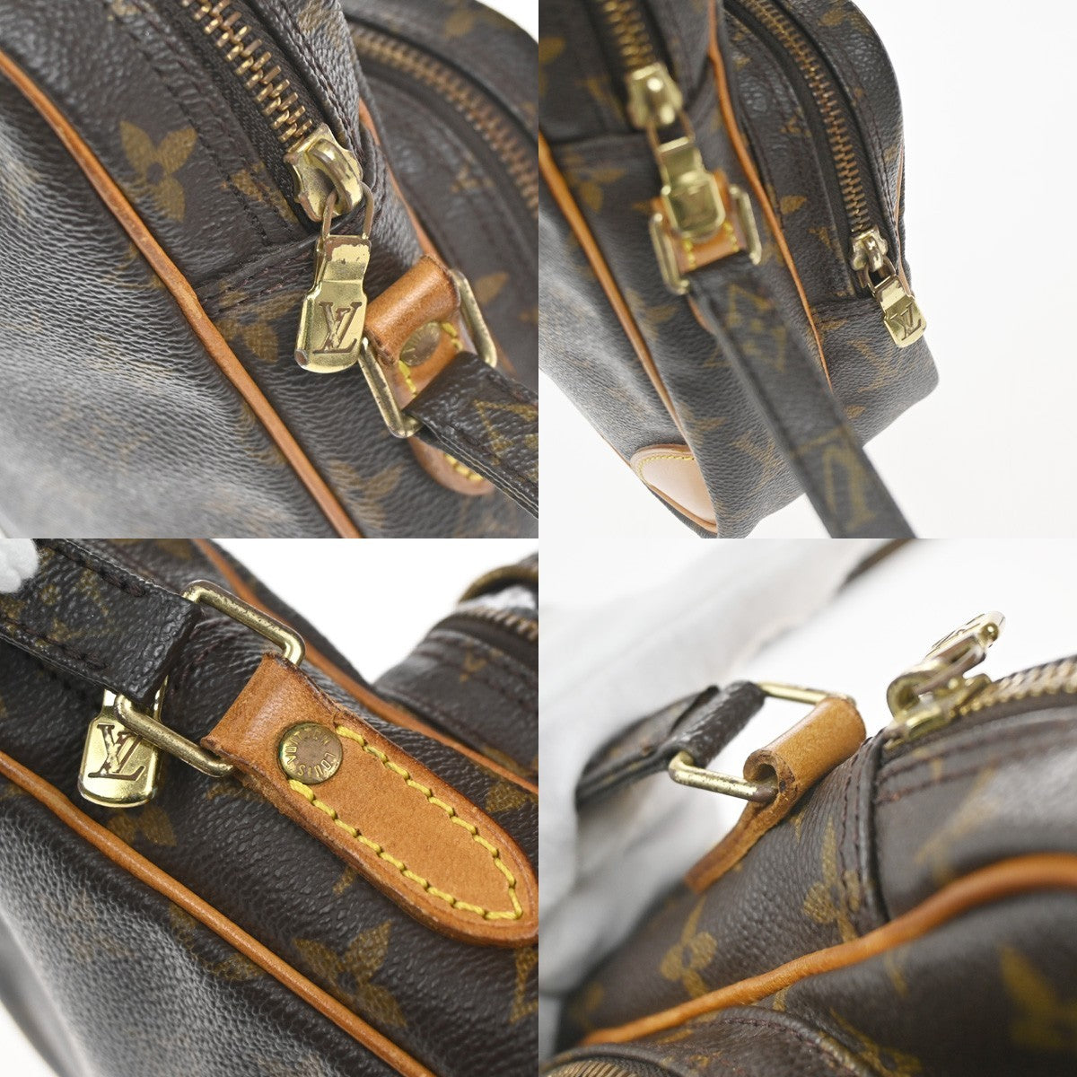 LOUIS VUITTON Amazon Crossbody Shoulder Bag Monogram Leather BN M45236 80KC775