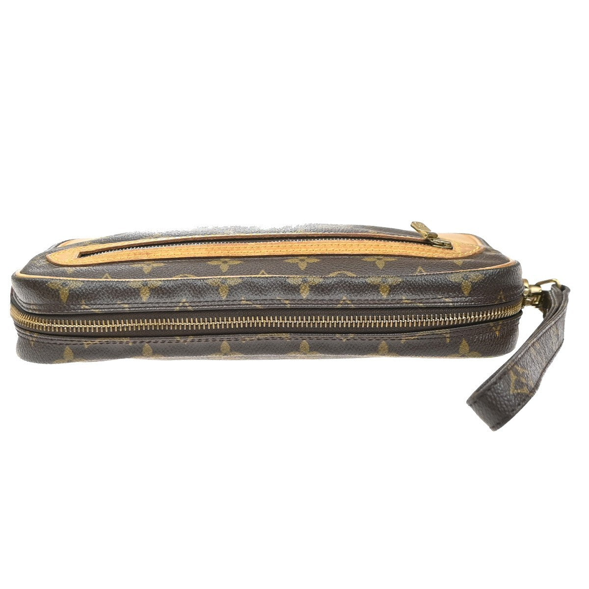 LOUIS VUITTON Marly Dragonne GM Clutch Hand Bag Monogram Brown M51825 64MA545