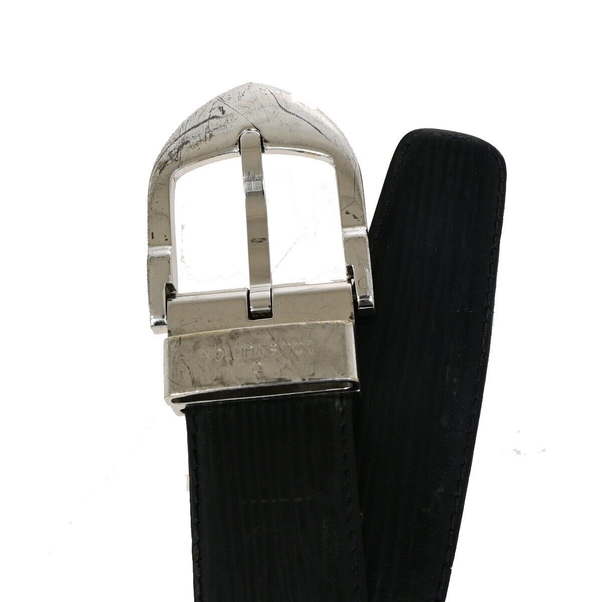 LOUIS VUITTON Ceinture Classic Belt Epi Leather Black M6833V Accessory 08KA375