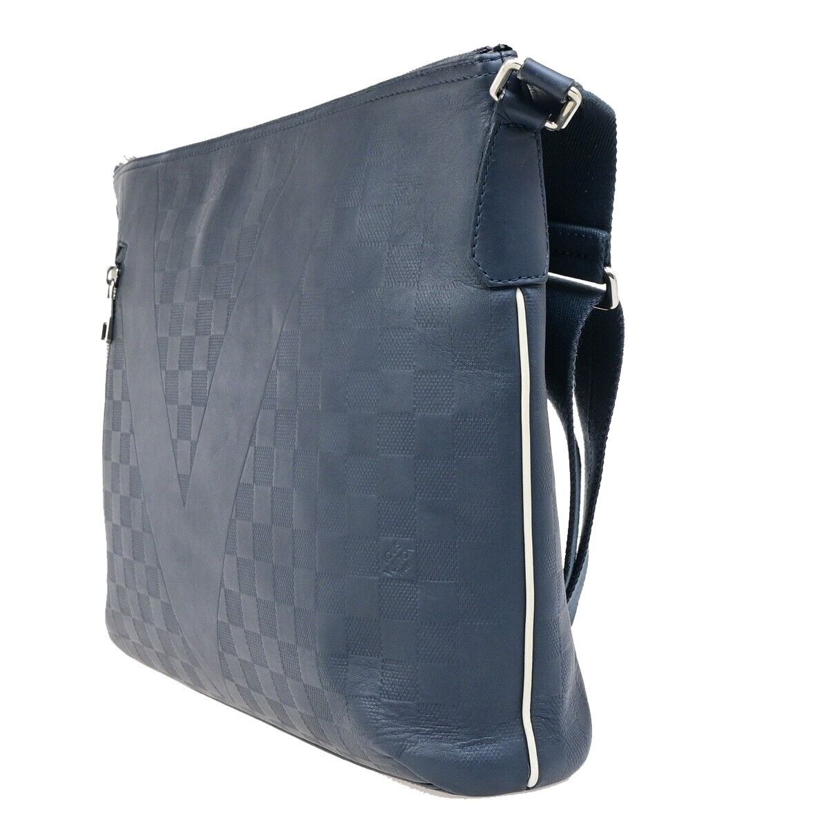 LOUIS VUITTON Mick MM America's Cup Shoulder Bag Damier Infini BE N41638 15ED057