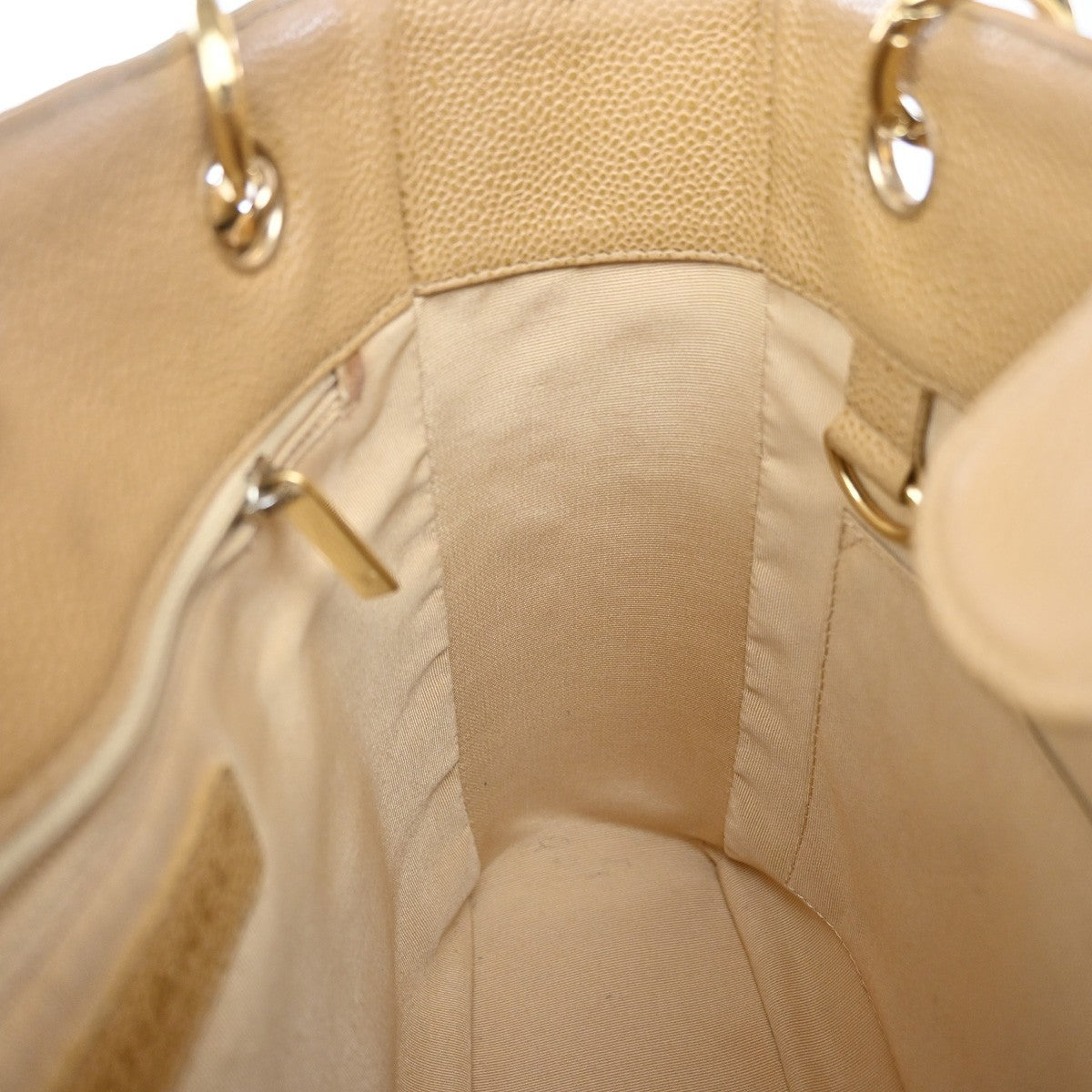 CHANEL CC Matelasse PST Chain Shoulder Bag Grained Calfskin Leather BE 320RQ056