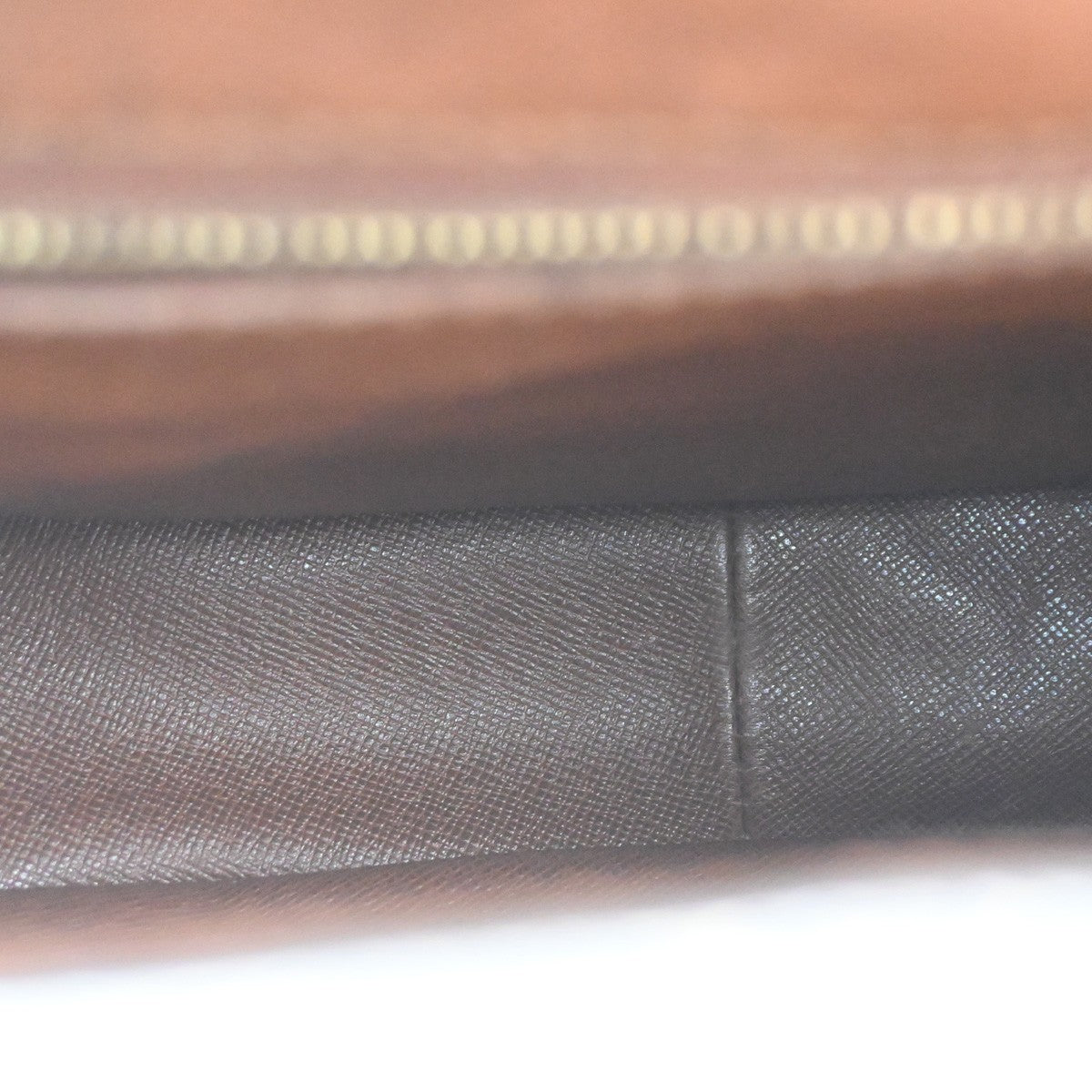 LOUIS VUITTON Saint Cloud GM Shoulder Bag Monogram Leather Brown M51242 39CA330