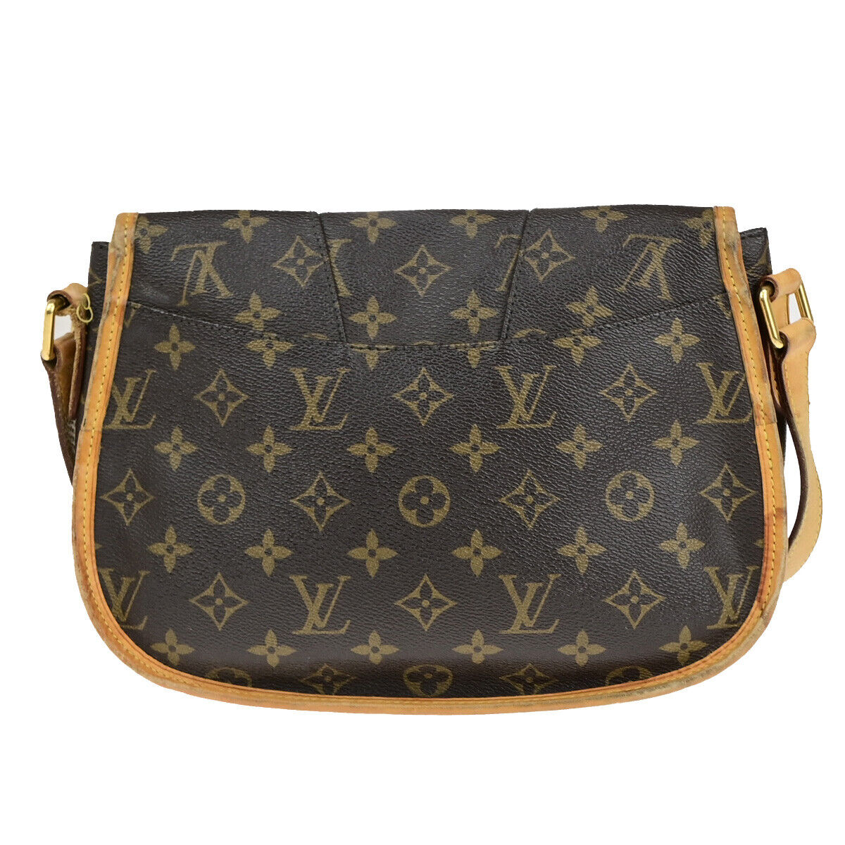 LOUIS VUITTON Menilmontant PM Shoulder Bag Monogram Leather BN M40474 72YG628