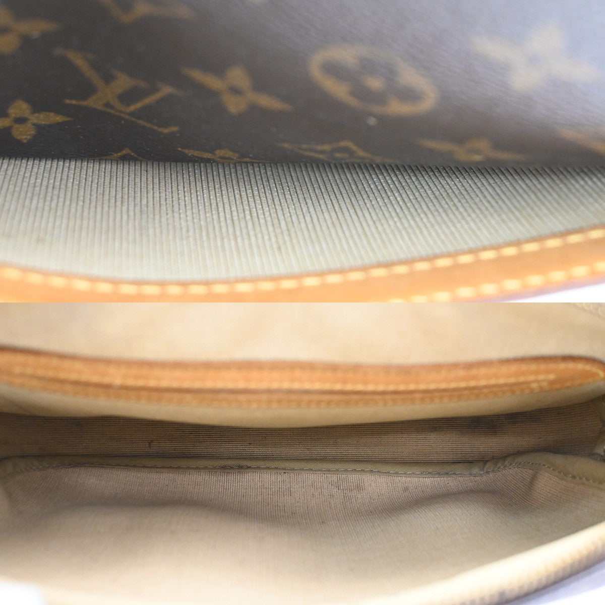 LOUIS VUITTON Reporter PM Crossbody Shoulder Bag Monogram Leather M45254 81KC666