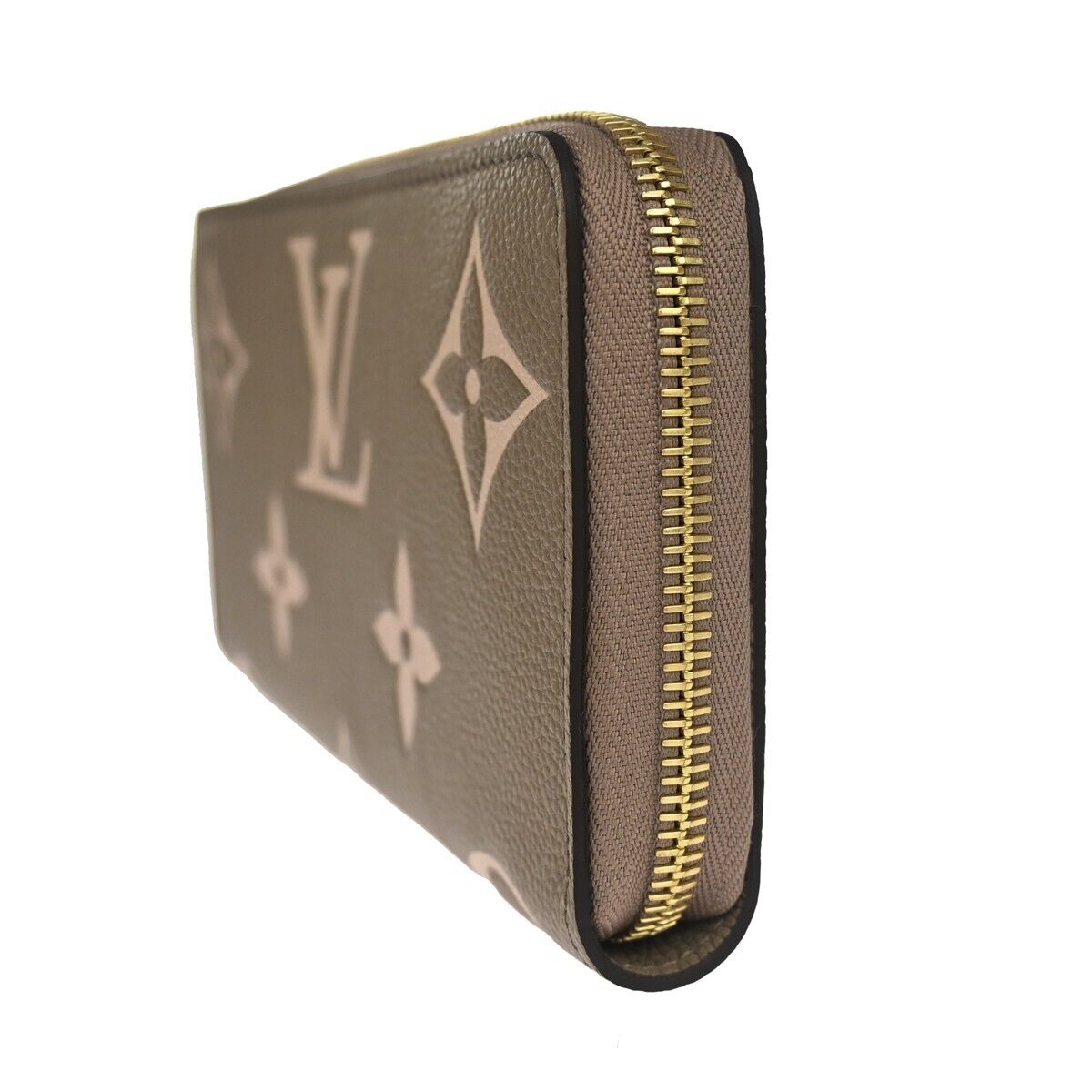 LOUIS VUITTON Zippy Wallet Bicolor Monogram Empreinte Leather M69794 59RH320