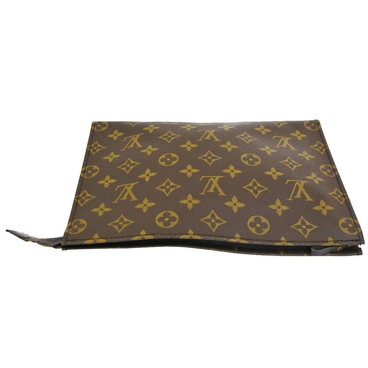 LOUIS VUITTON Poche Toilette 26 Clutch Pouch Bag Monogram Leather M47542 09CB014