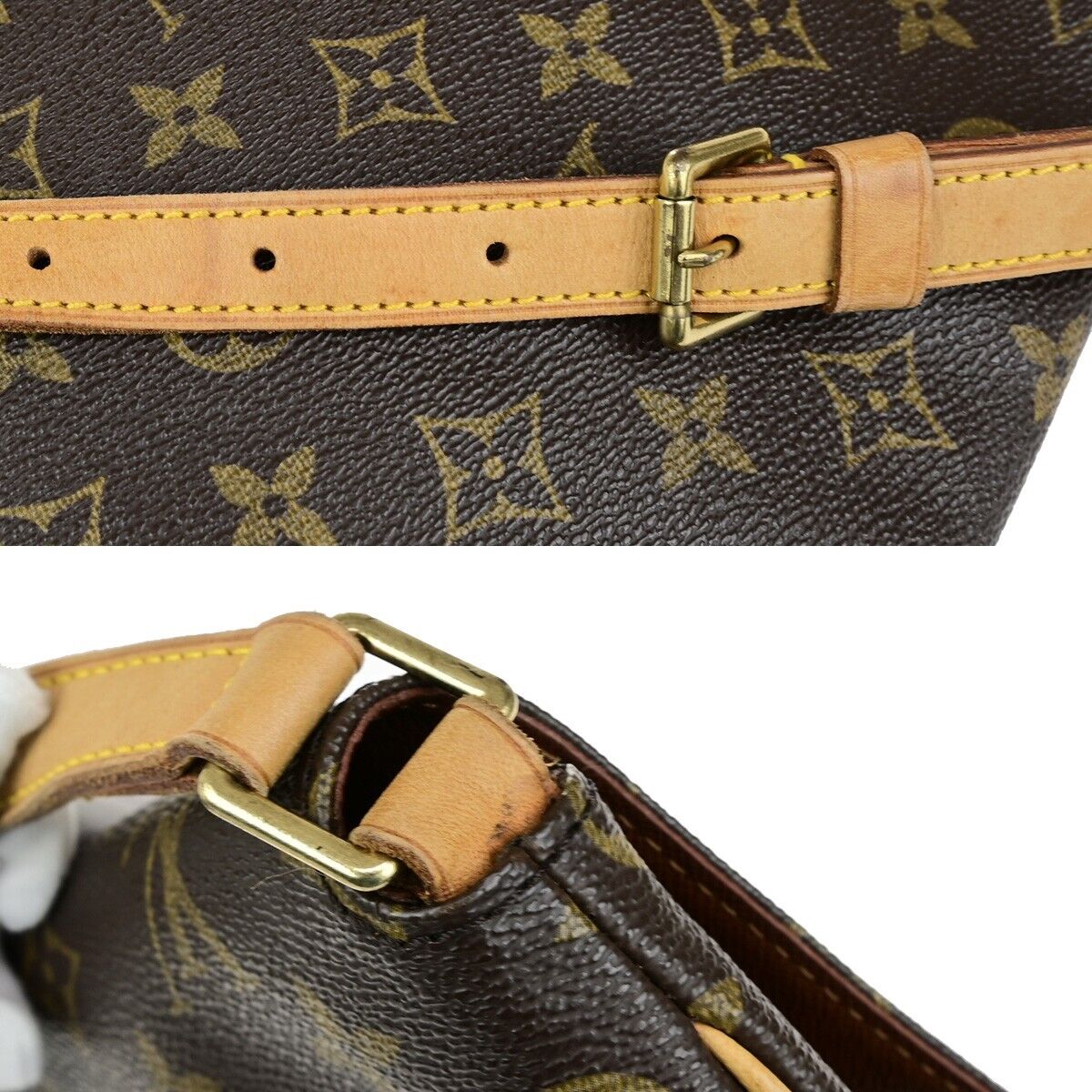 LOUIS VUITTON Musette Tango Short Shoulder Bag Monogram Leather M51257 85YG743