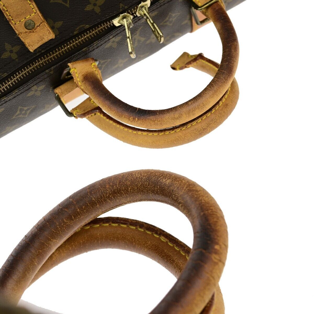 LOUIS VUITTON Logo Keepall Bandouliere 60 Hand Bag Monogram BN M41412 04ED962
