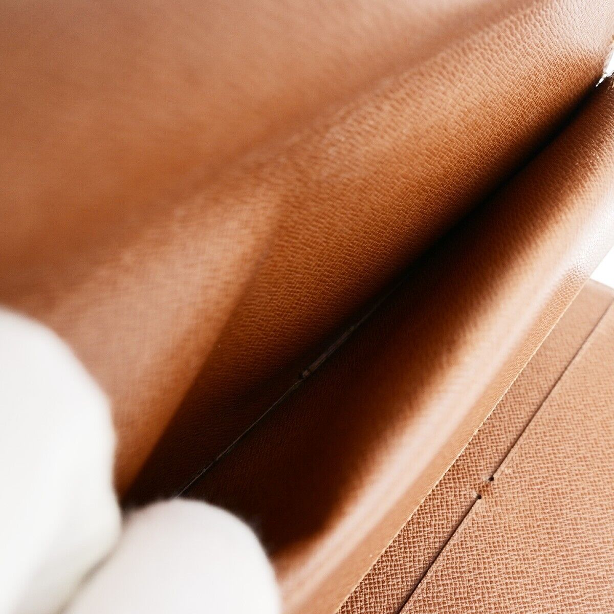 LOUIS VUITTON International Long Trifold Wallet Monogram Brown M61215 02EB176