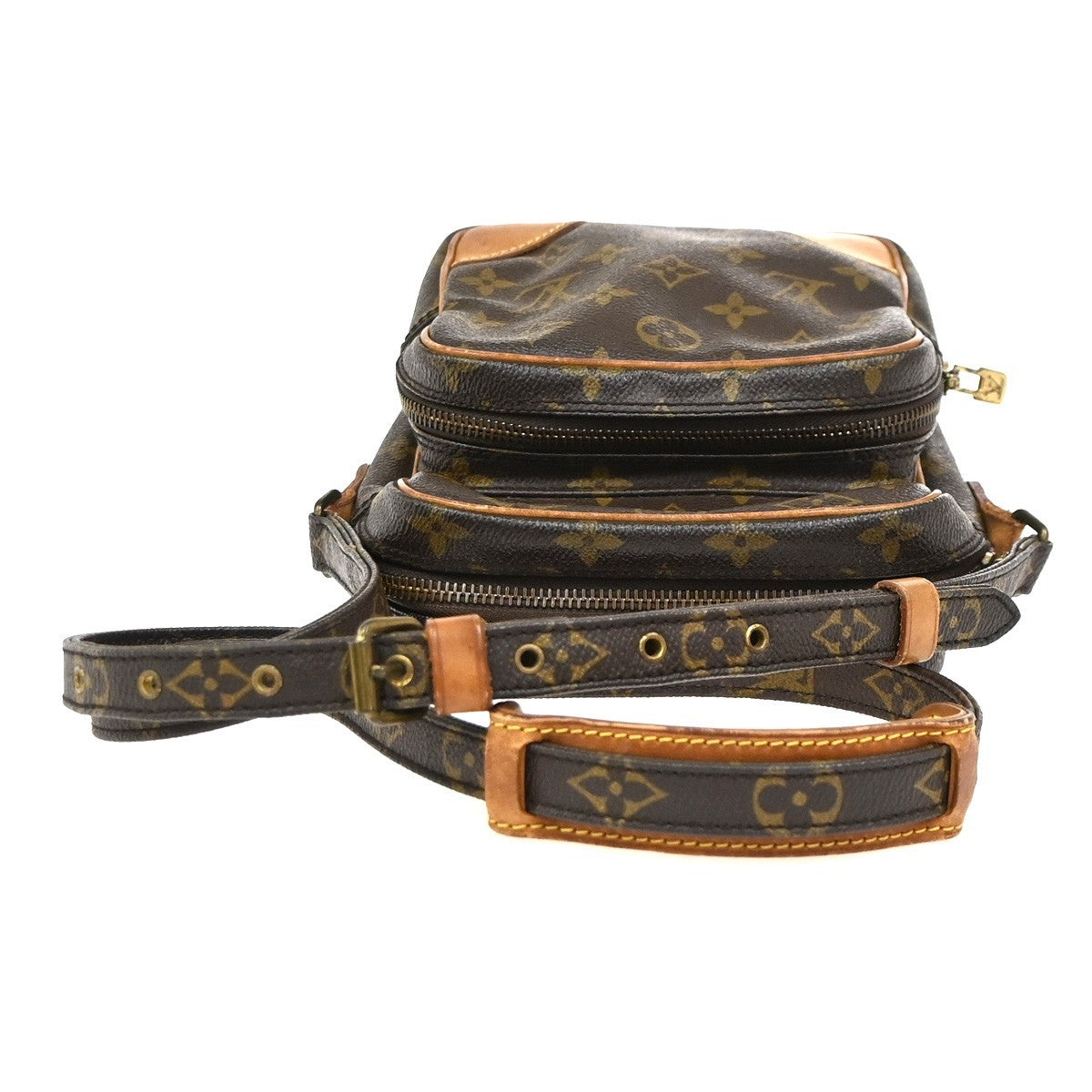 LOUIS VUITTON Amazon Crossbody Shoulder Bag Monogram Leather BN M45236 31KC695