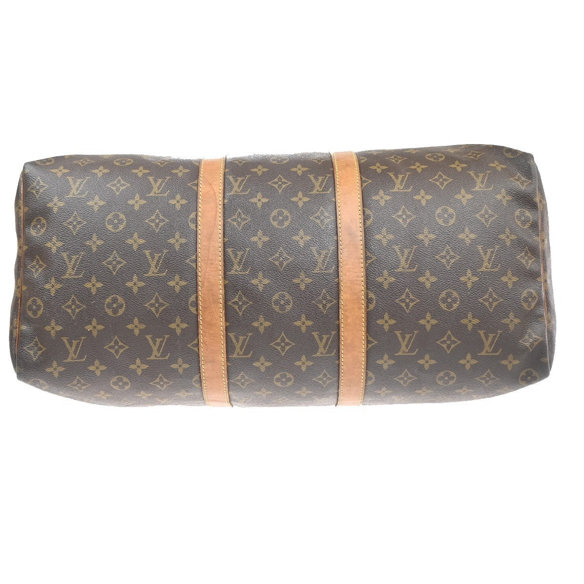 LOUIS VUITTON Keepall 50 Travel Hand Bag Monogram Leather Brown M41426 84MA513