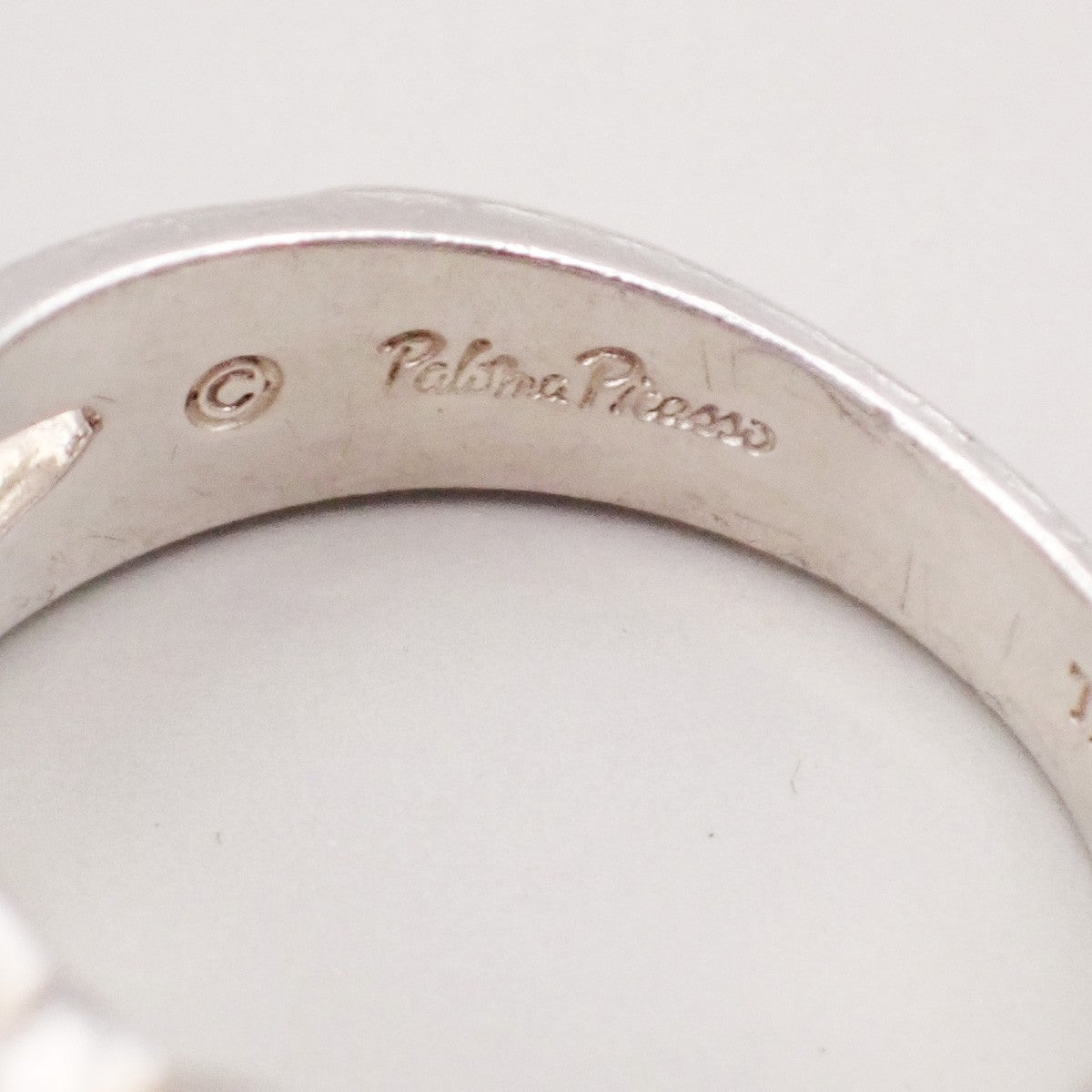 TIFFANY & CO. Paloma Picasso Loving Heart Ring US6 JP12 Silver Ag 925 07KD048
