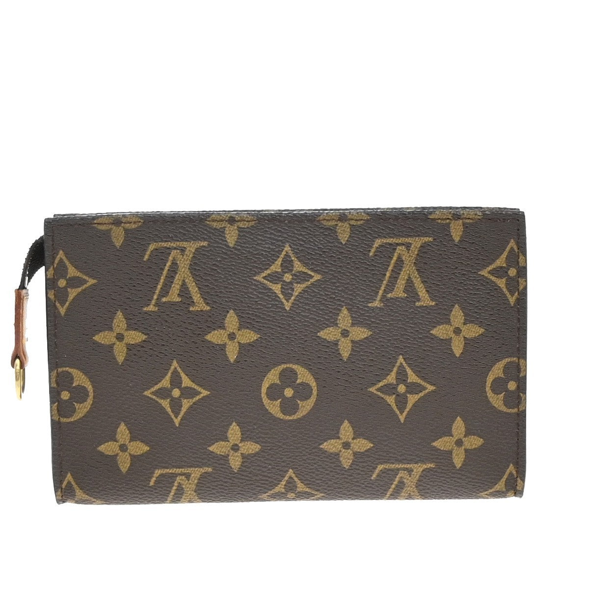 LOUIS VUITTON LV Bucket PM Clutch Pouch Bag Monogram Leather France 05EF991