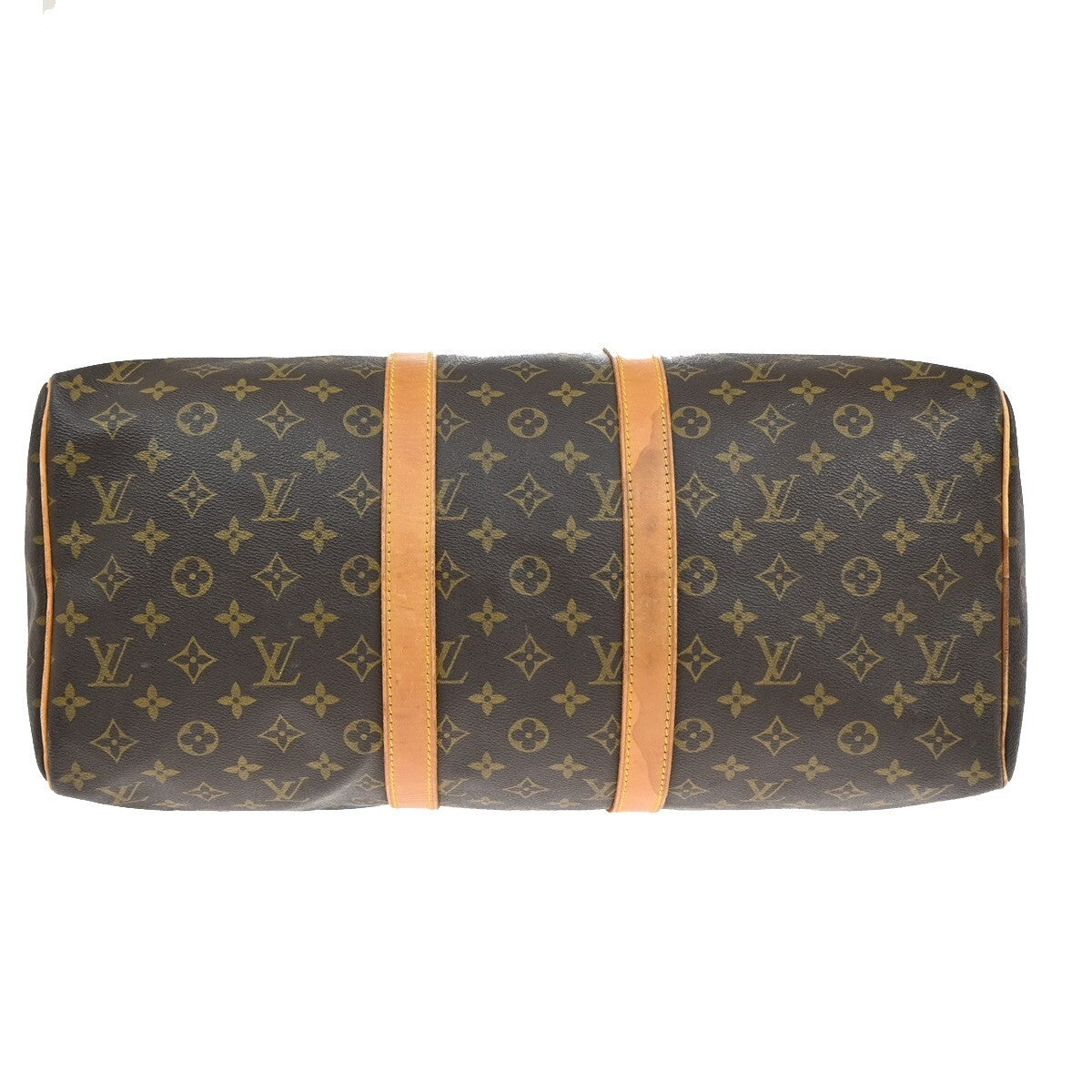 LOUIS VUITTON Keepall 45 Travel Hand Bag Monogram Leather Brown M41428 16FB544