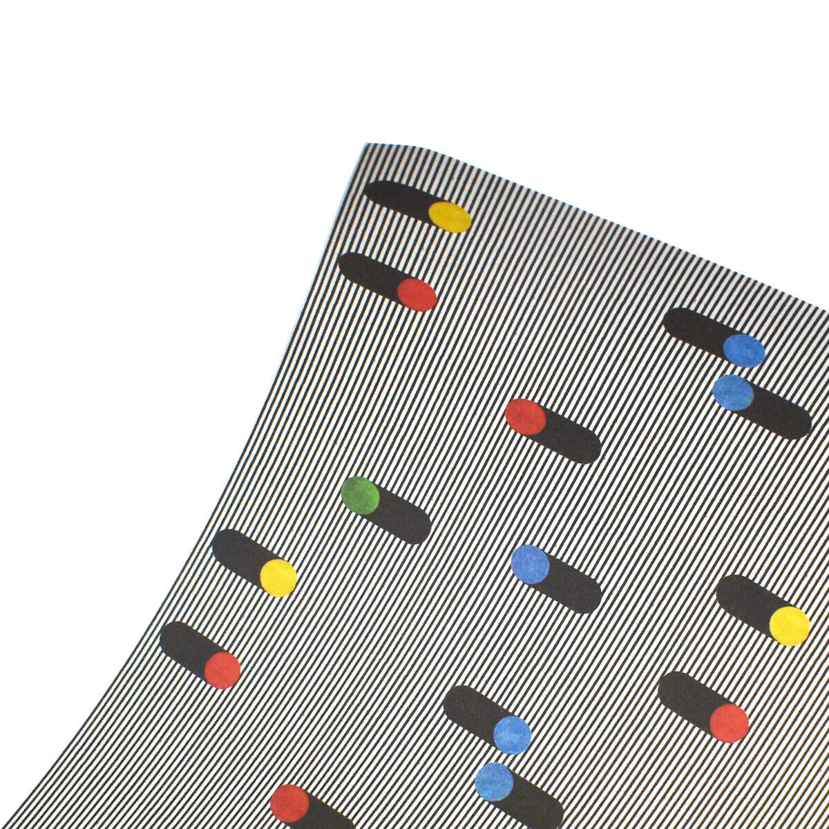 Auth HERMES LES GRANDES FEUILLES D'HERMES Wallpaper Wrapping Paper GY 06MC457 ④