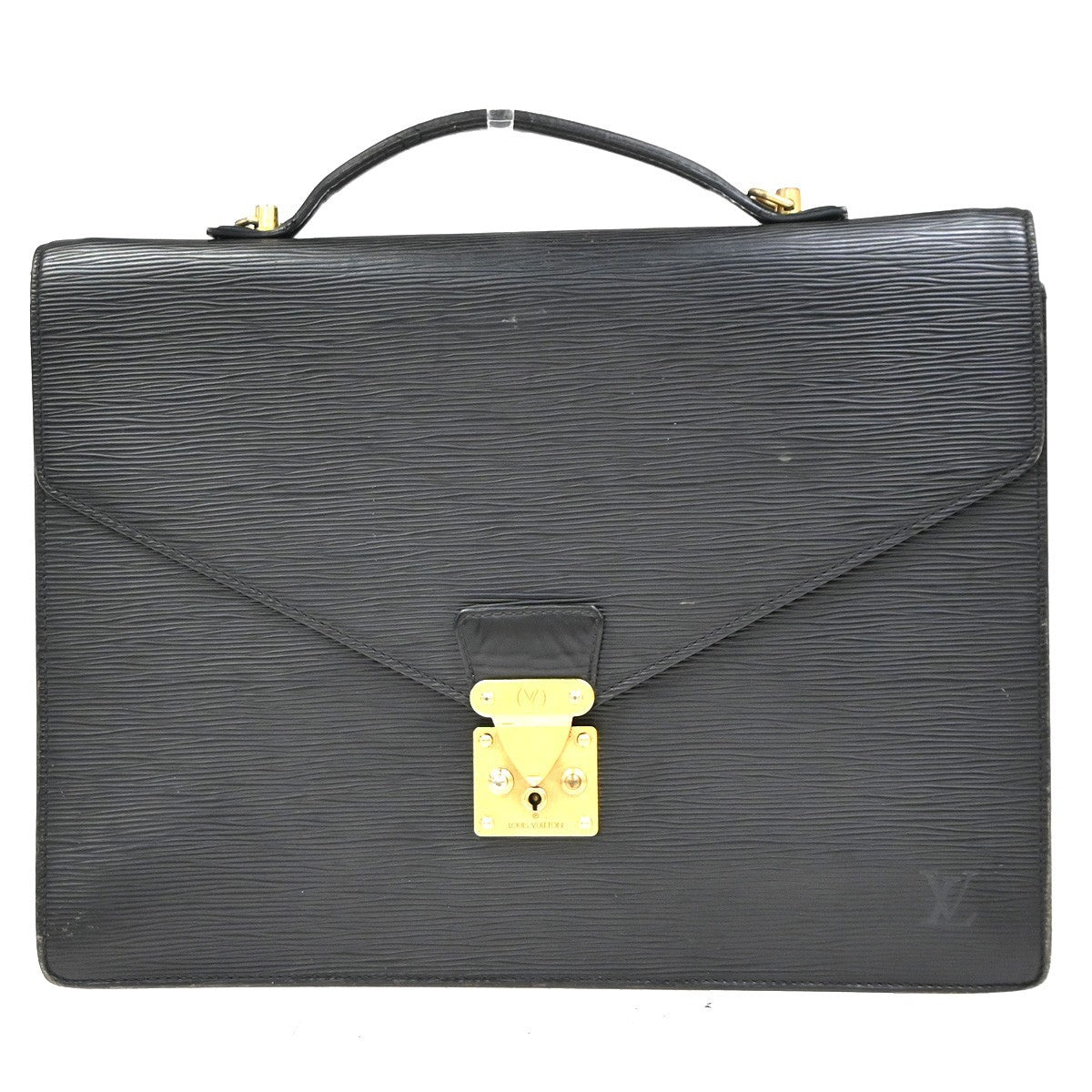 LOUIS VUITTON Porte Documents Bandouliere Hand Bag Epi Leather BK M54462 66KP502