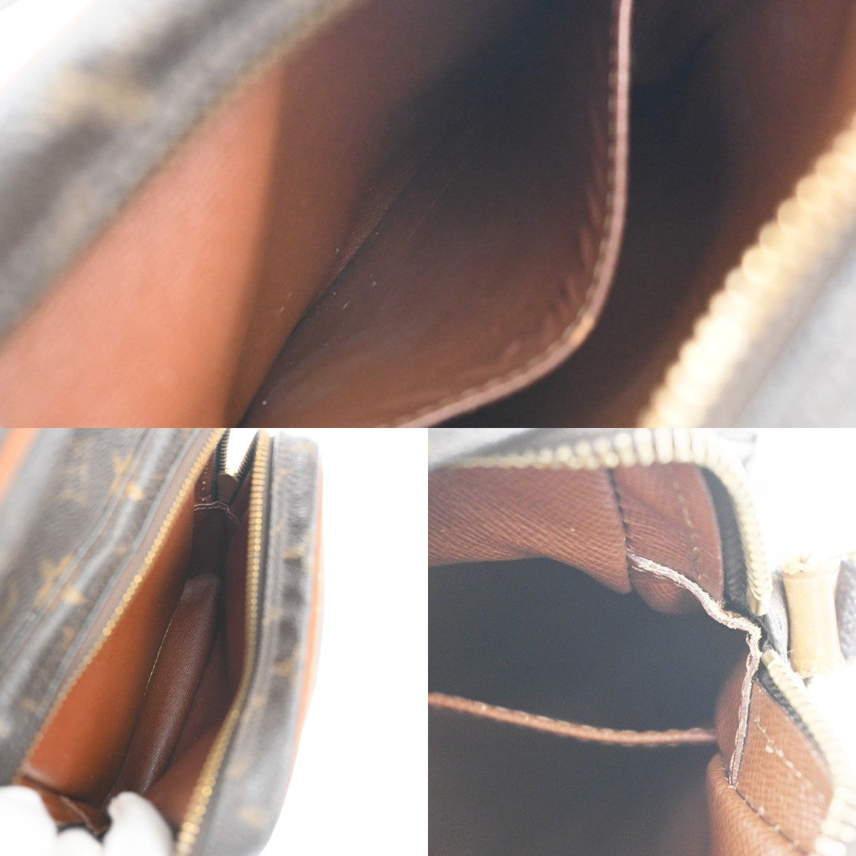 LOUIS VUITTON Amazon Crossbody Shoulder Bag Monogram Leather BN M45236 30KD040