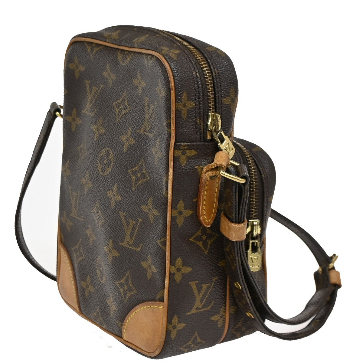 LOUIS VUITTON Amazon Crossbody Shoulder Bag Monogram Leather BN M45236 38KB997