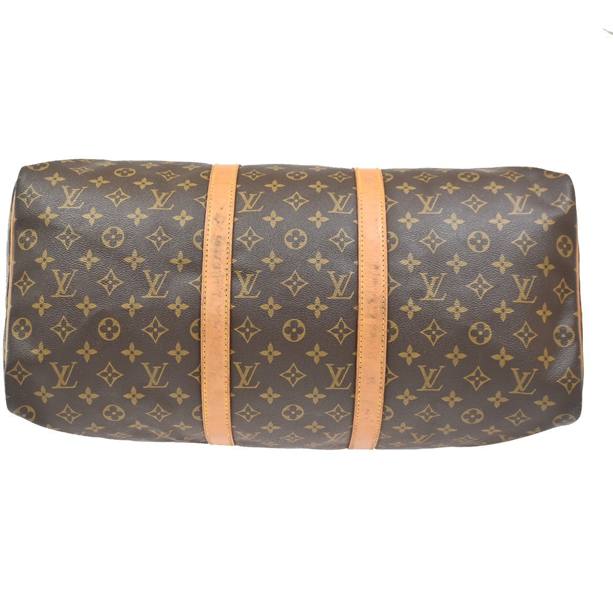 LOUIS VUITTON Keepall 50 Travel Hand Bag Monogram Leather Brown M41426 97DA258