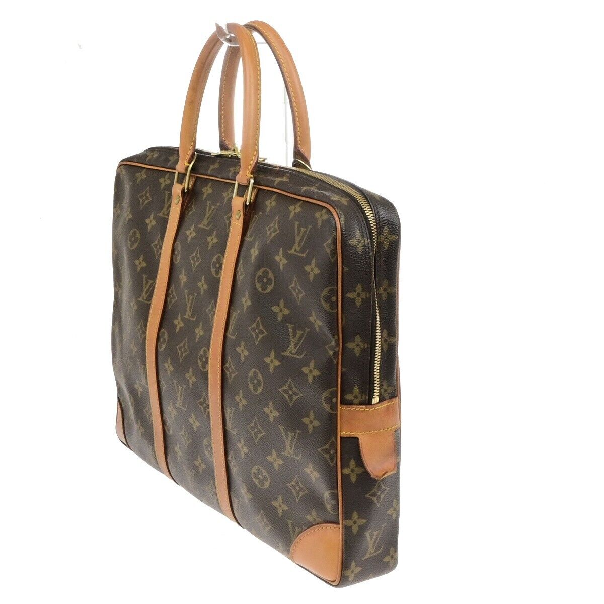 LOUIS VUITTON Porte Documents Voyage Briefcase Hand Bag Monogram M53361 34ED942
