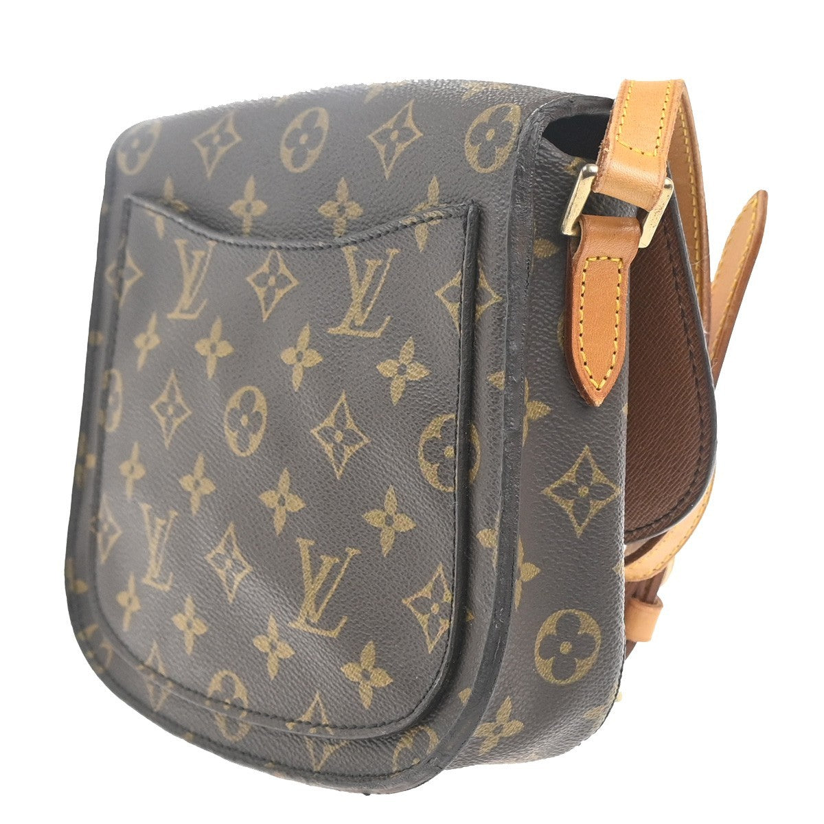 LOUIS VUITTON Saint Cloud MM Shoulder Bag Monogram Leather BN USA M51243 75MA417