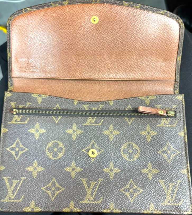 LOUIS VUITTON Pochette Rabat 20 Clutch Pouch Bag Monogram Leather M51934 05TA588