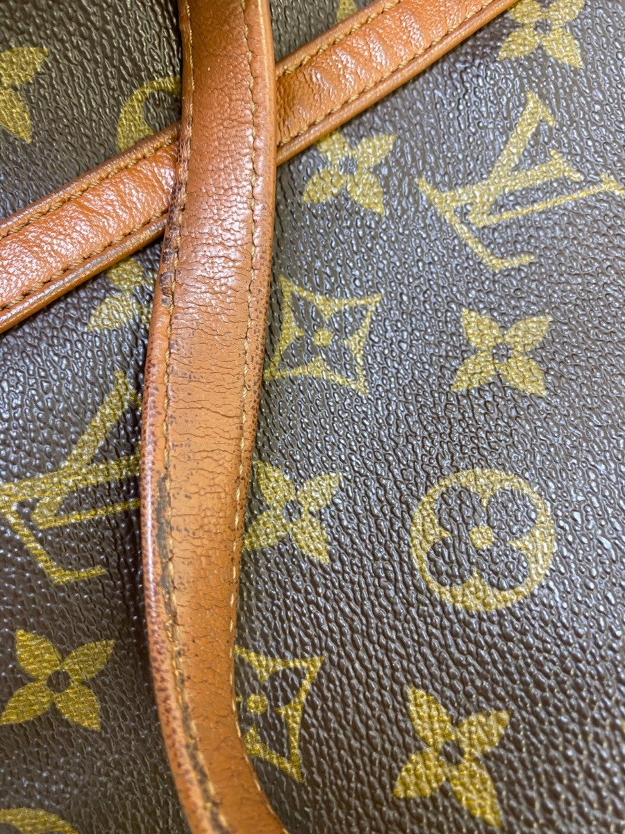 LOUIS VUITTON Logo PAPILLON 30 Hand Bag Monogram Leather Brown M51365 79ZA300