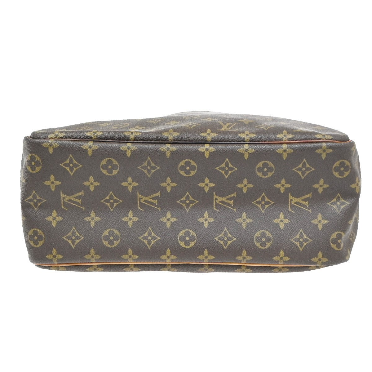 LOUIS VUITTON LV Logo Deauville Hand Bag Monogram Leather Brown M47270 89KD015