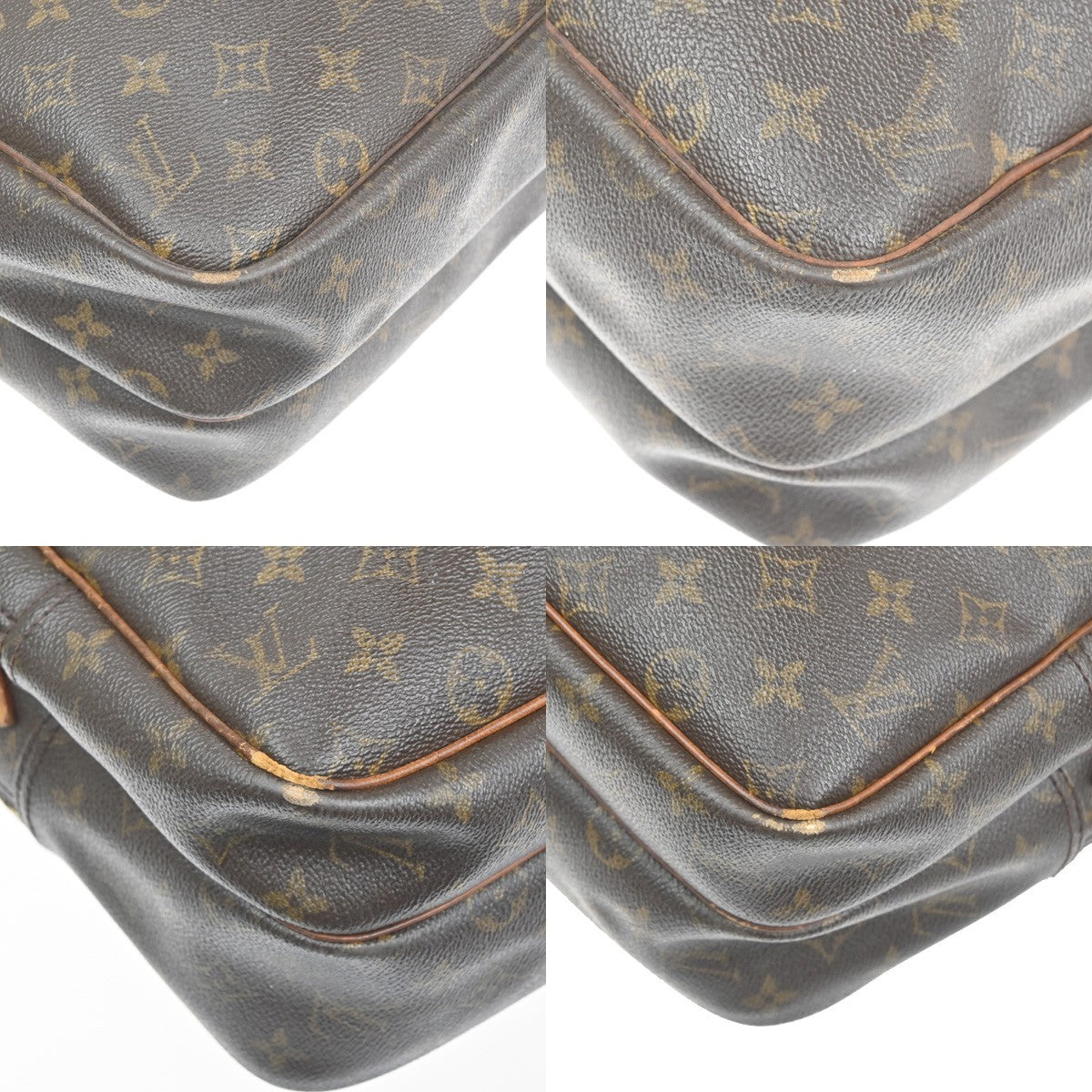 LOUIS VUITTON Reporter GM Crossbody Shoulder Bag Monogram Leather M45252 69KC877