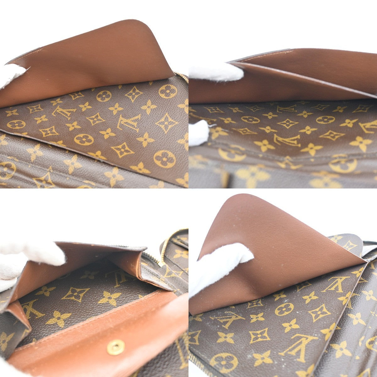 LOUIS VUITTON Poche Escapade Bifold Wallet Monogram Leather BN M60113 84KB517